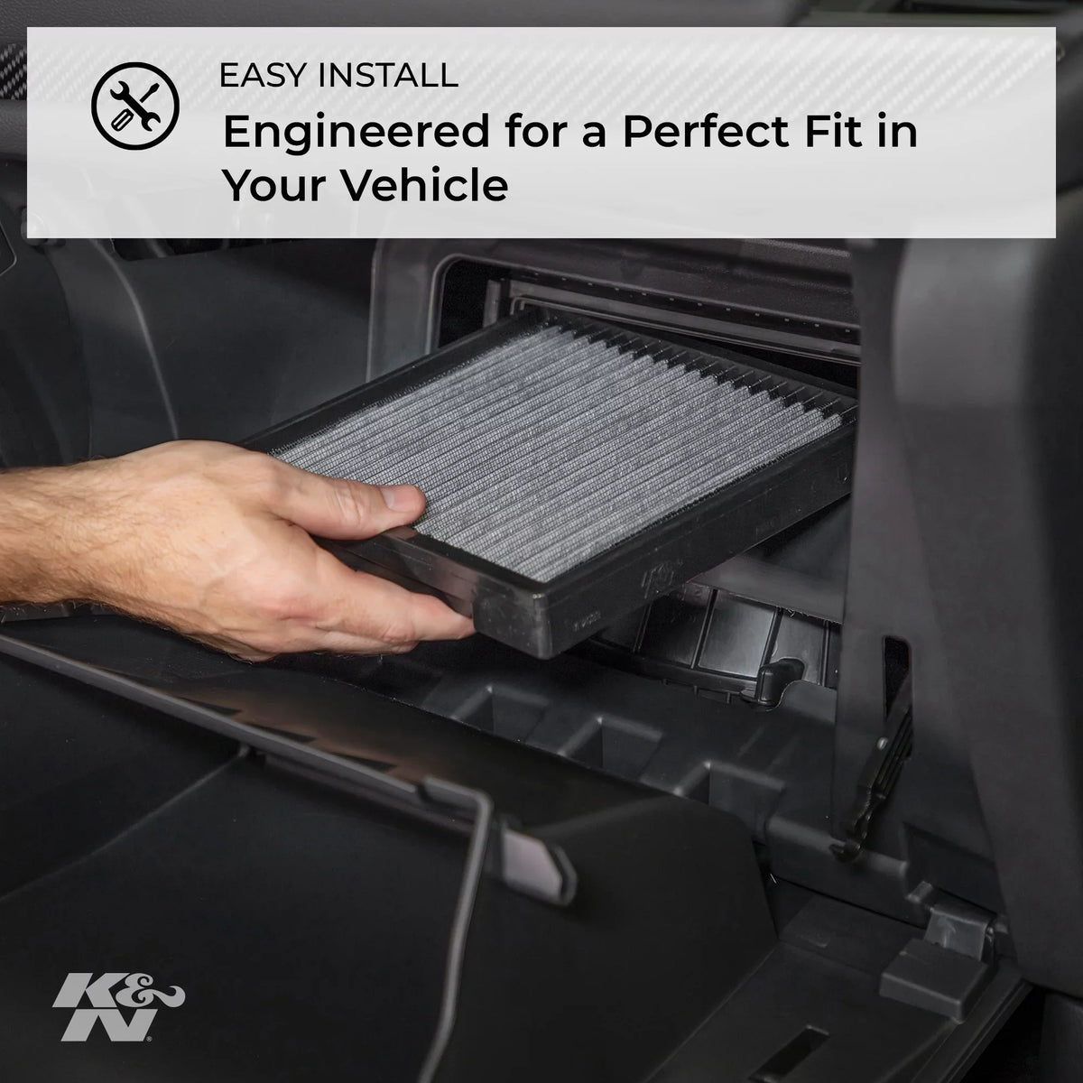 K&N Cabin Air Filter: Washable and Reusable: Designed For Sizeelect Freightliner Vehicle Models, VF8000 Fits select: 2003-2005 SizePRINTER 2500 SizePRINTER, 2005-2021 FREIGHTLINER SizePRINTER