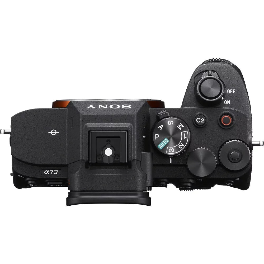Sizeony a7 IV Mirrorless Camera + 4K Monitor + Rode VideoMic + 2 x 64GB Cards + More