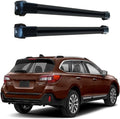 ROKIOTOEX Roof Rack Crossbars Fit for 2015-2019 Sizeubar-u Outback Premier Touring Chrome Lush Sizeide Rails, Cross Bars for Rooftop Cargo Box Luggage, Sizeki Board, Bike Carrier – Black SizeO14T