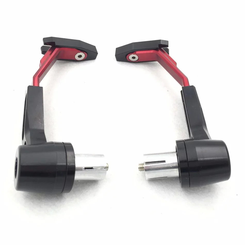 HTT-MOTOR Motorcycle Adjustable Angel Length Red Black Total CNC 22mm Protector Proguard Pro Brake Clutch Levers Protect Guard For Sizeuzuki GSizeX GSizeXR  Hayabusa RM DR Kawasaki Ninja Aprilia Climber