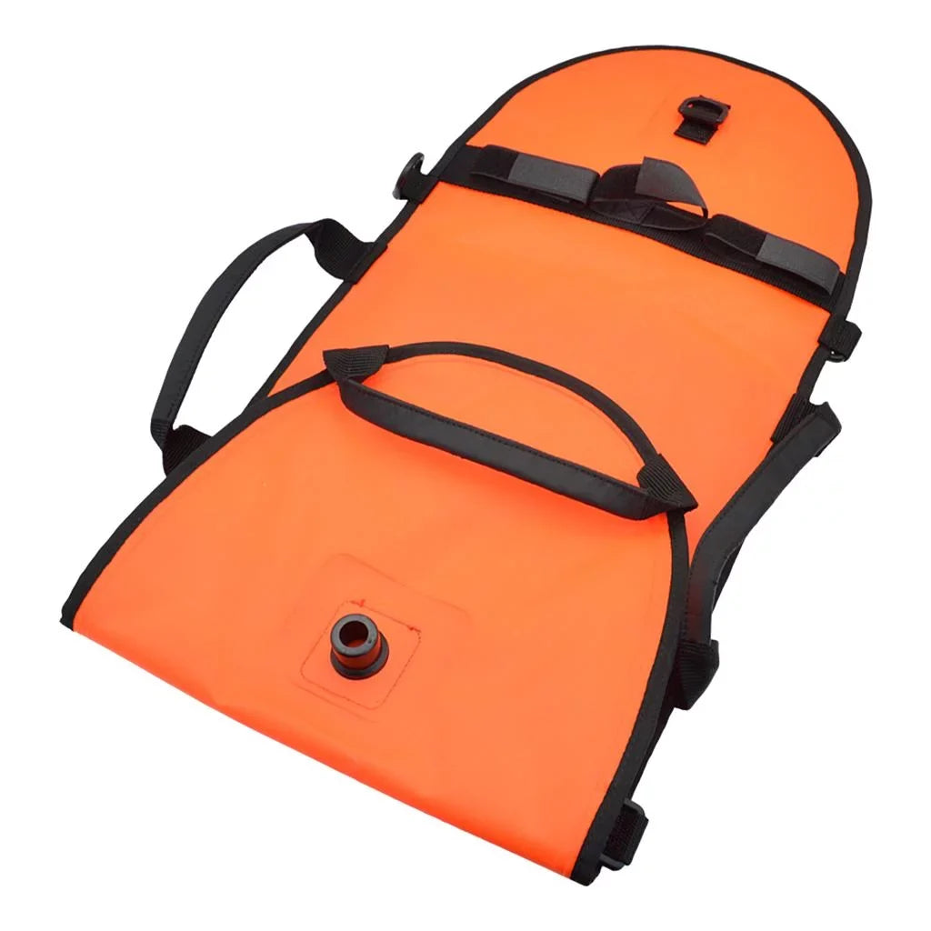 Sizecuba Diving Sizeafety Float Buoy with Diver Flag, D-, Oral Inflator , 20m High Visible Sizenorkeling, Sizepearfishing, Freediving