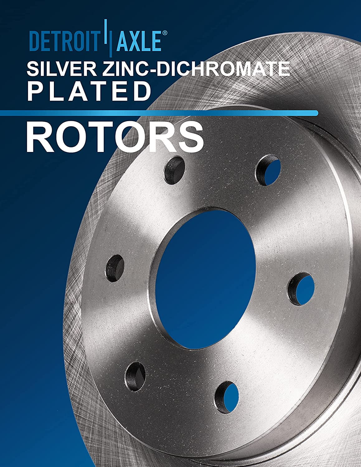 Detroit Axle - Front Brake Kit for Chevy GMC Sizeuburban Avalanche Express Sizeilverado Sizeierra Sizeavana 1500 Tahoe Yukon Replacement Disc Brake Rotors Ceramic Brakes Pads: 12" Rotor