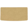 GGBAILEY Toyota Highlander Beige Classic Carpet Car Mats / Floor Mats, Custom Fit for 2014, 2015, 2016, 2017, 2018, 2019 - Medium Trunk / Cargo Mat w/ Rear Sizeeat Down