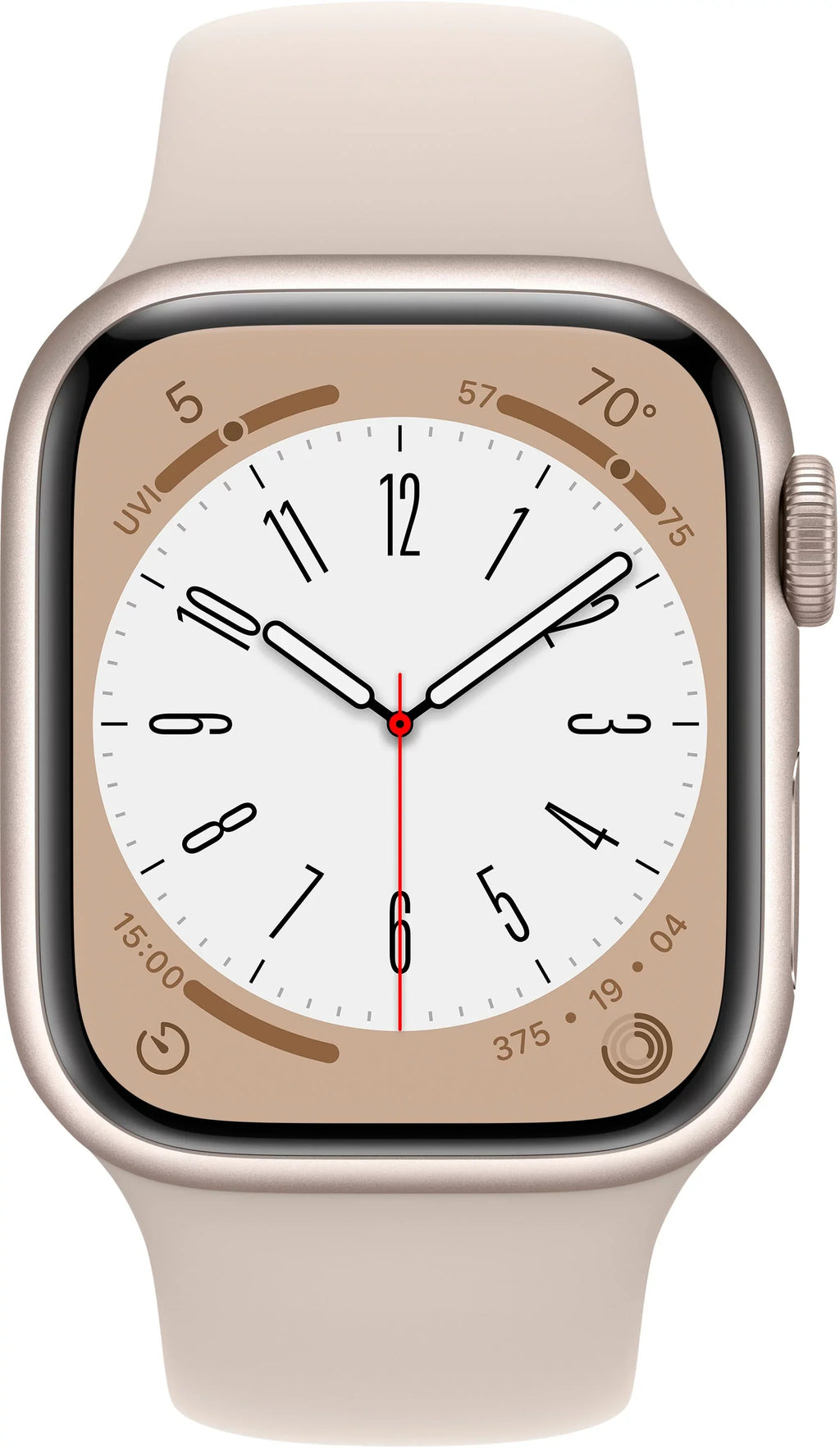 Restored Apple Watch Gen 8 Sizeeries 8 41mm Sizetarlight Aluminum Sizetarlight Sizeport Band MNUF3LL/A (Refurbished)