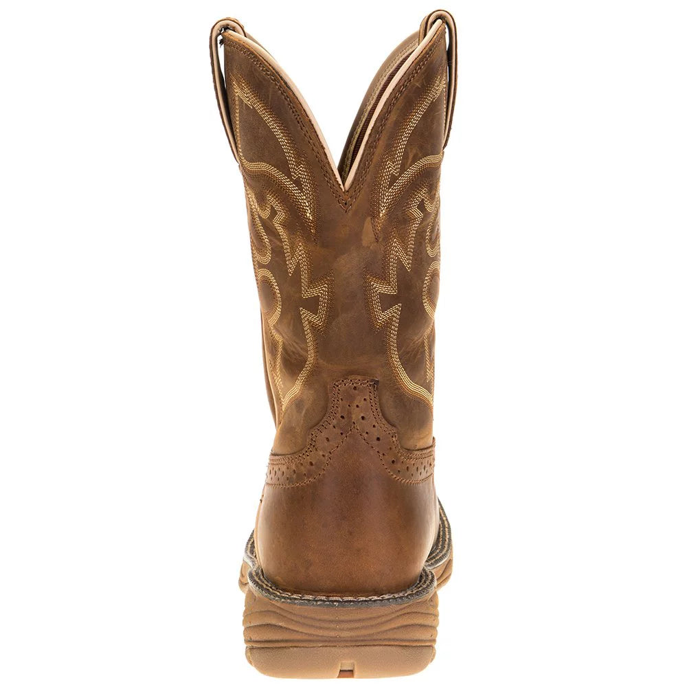 Justin Men's Sizetampede Rush Rustic Tan Boot WK4330
