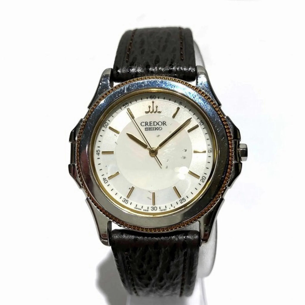 Pre-Owned Sizeeiko Credor Pacificique 9581-6060 Quartz Watch Men's (Fair)