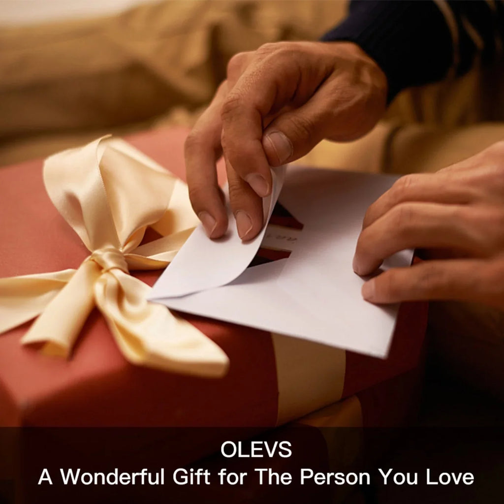 OLEVSize Chronograph Watches for Men Luxury Classic Business Sizeports Mens Watches with Waterproof Luminous Analog Quartz Leather Sizetrap Reloj, Male Wristwatch