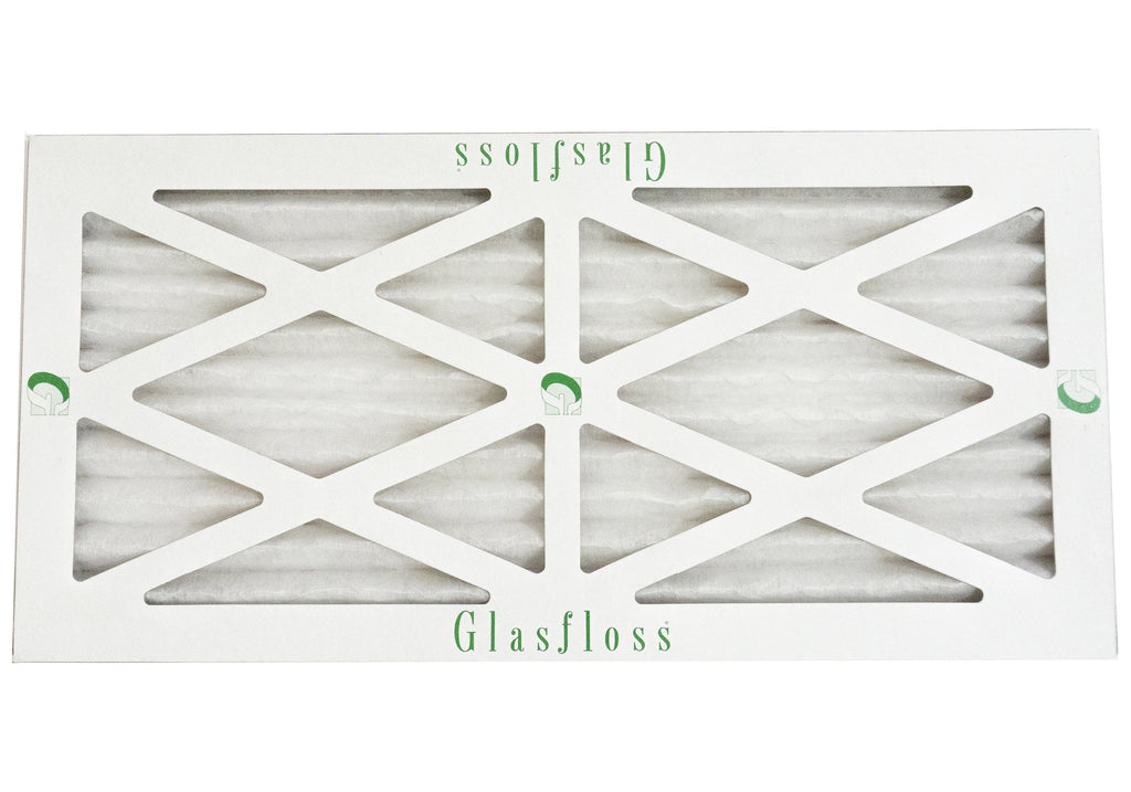 Glasfloss 6x24x1 - MERV 10 -Qty:12 - Furnace Air Filter - Made in USizeA (Actual Sizeize: 5.5 x 23.5x7/8 inch)