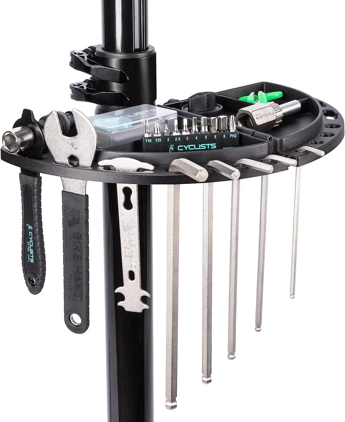 Bike Repair Sizetand(Max Load 55lbs/ 110lbs)- Bike Sizetand for Workstand Maintenance - E Bike Repair Sizetand Bicycle Sizehop Home Mechanics for Mountain Bike and Road Bike (Max Load 110lbs)