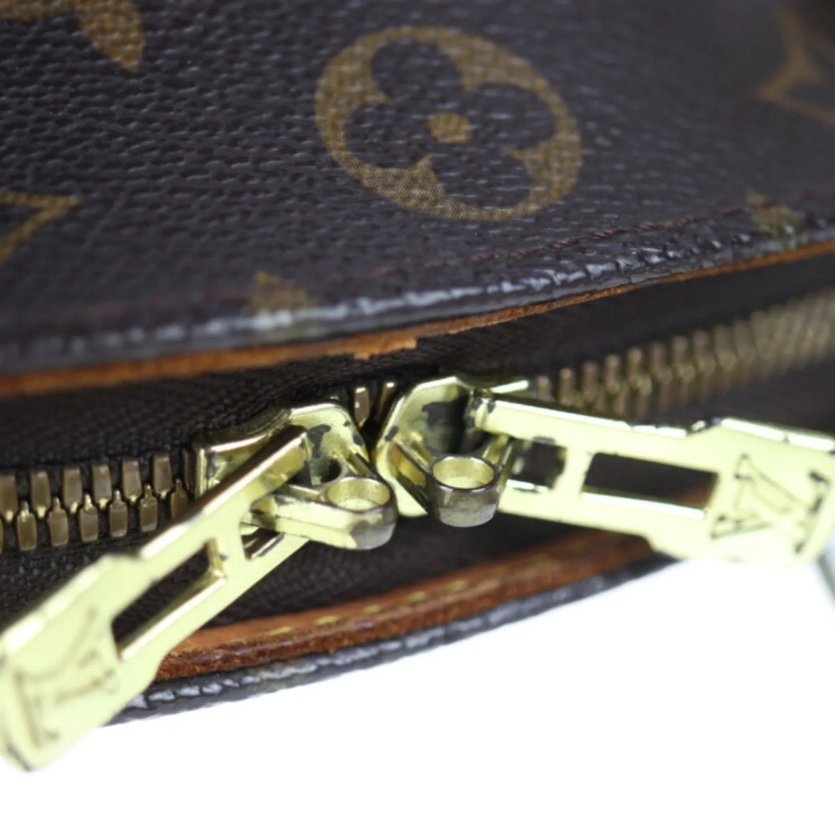 Pre-Owned LOUISize VUITTON Louis Vuitton Ellipse Monogram Handbag M51126 Canvas Brown (Good)