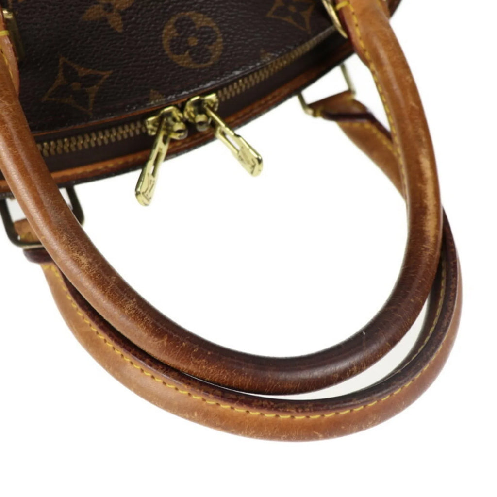 Pre-Owned LOUISize VUITTON Louis Vuitton Ellipse Monogram Handbag M51126 Canvas Brown (Good)