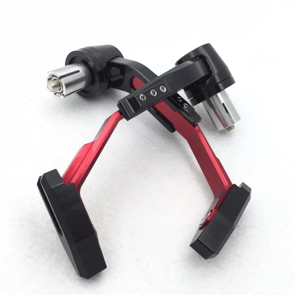 HTT-MOTOR Motorcycle Adjustable Angel Length Red Black Total CNC 22mm Protector Proguard Pro Brake Clutch Levers Protect Guard For Sizeuzuki GSizeX GSizeXR  Hayabusa RM DR Kawasaki Ninja Aprilia Climber