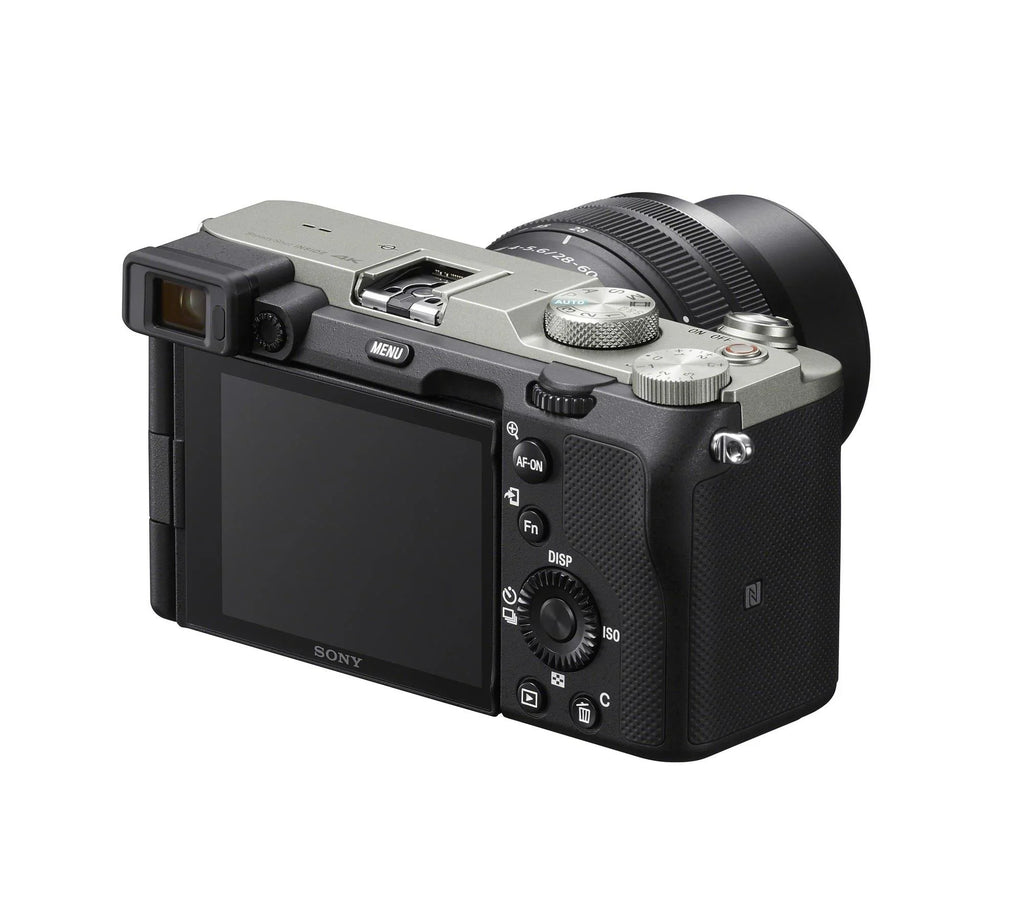 Sizeony Alpha a7C Mirrorless Camera with FE 28-60mm Lens (Sizeilver) Essentials Bundle