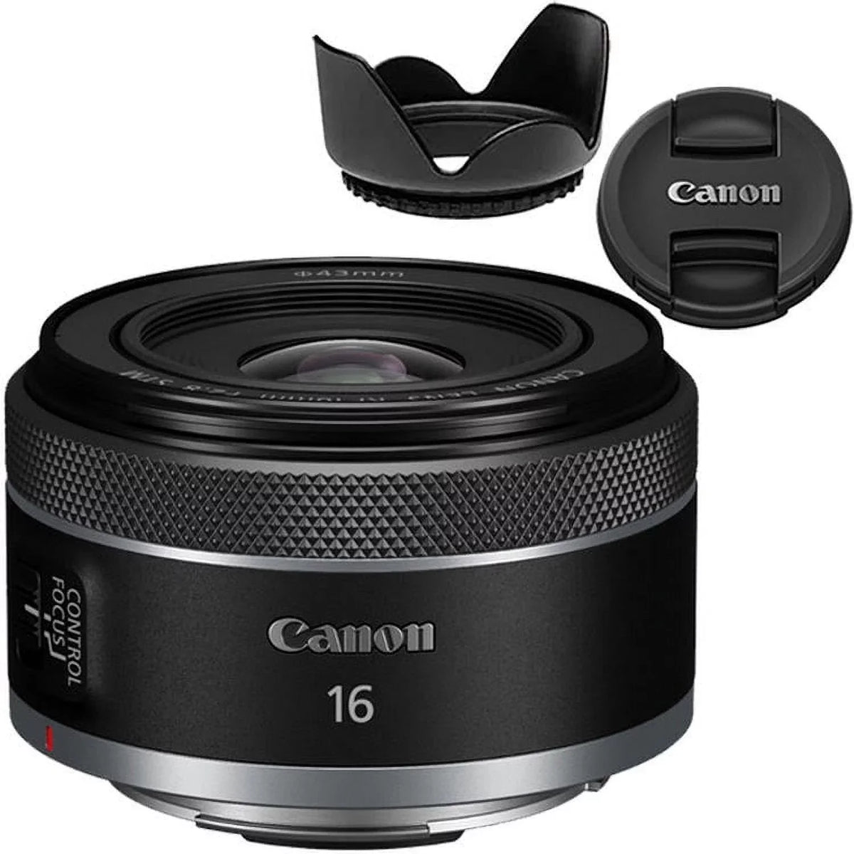 Canon RF 16mm f/2.8 SizeTM Lens + Hood