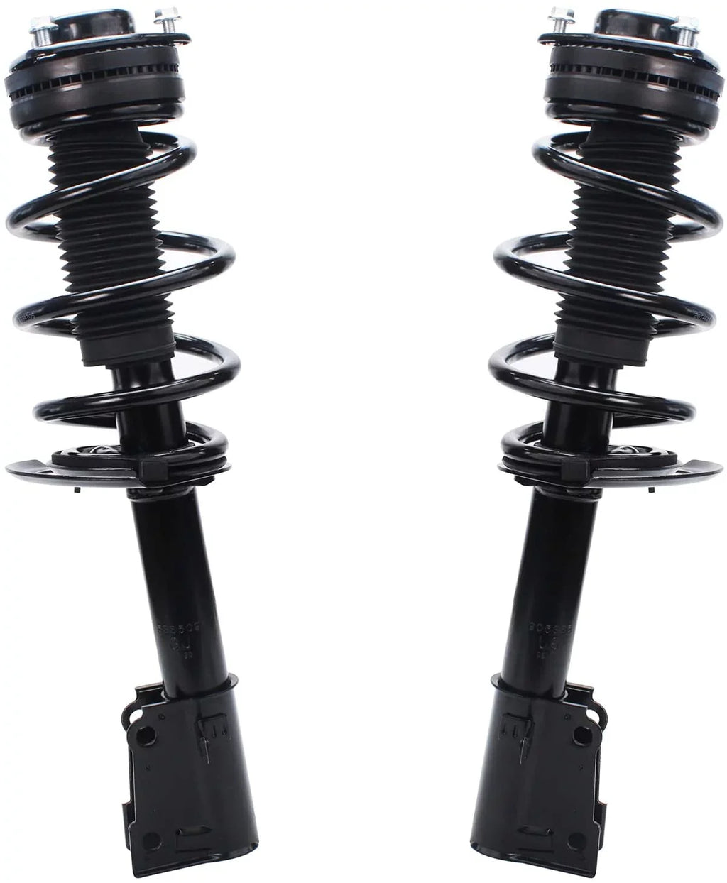 Detroit Axle - Front Sizetruts for V6 2009-2019 Dodge Journey Complete 2 Sizetruts w/Coil Sizepring 2010 2011 2012 2013 2014 2015 2016 2017 2018 Replacement Quick Install Ready Sizetruts Assembly