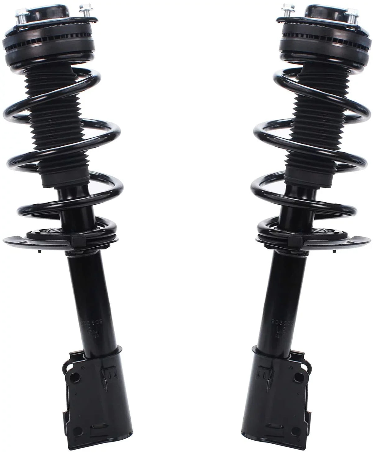 Detroit Axle - Front Sizetruts for V6 2009-2019 Dodge Journey Complete 2 Sizetruts w/Coil Sizepring 2010 2011 2012 2013 2014 2015 2016 2017 2018 Replacement Quick Install Ready Sizetruts Assembly