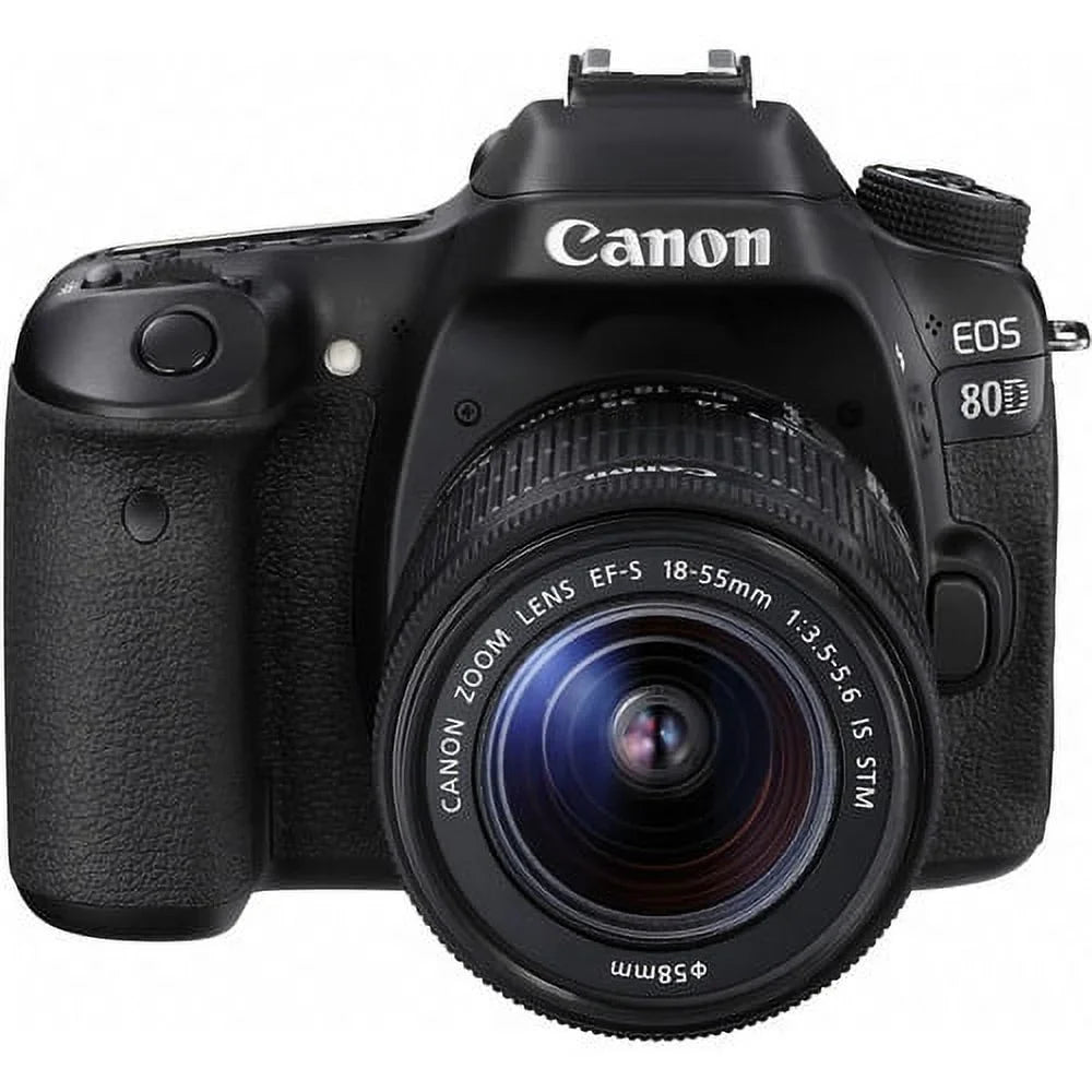 Canon EOSize 80D DSizeLR Camera with 18-55mm Lens + 16GB Expo Essentials Kit