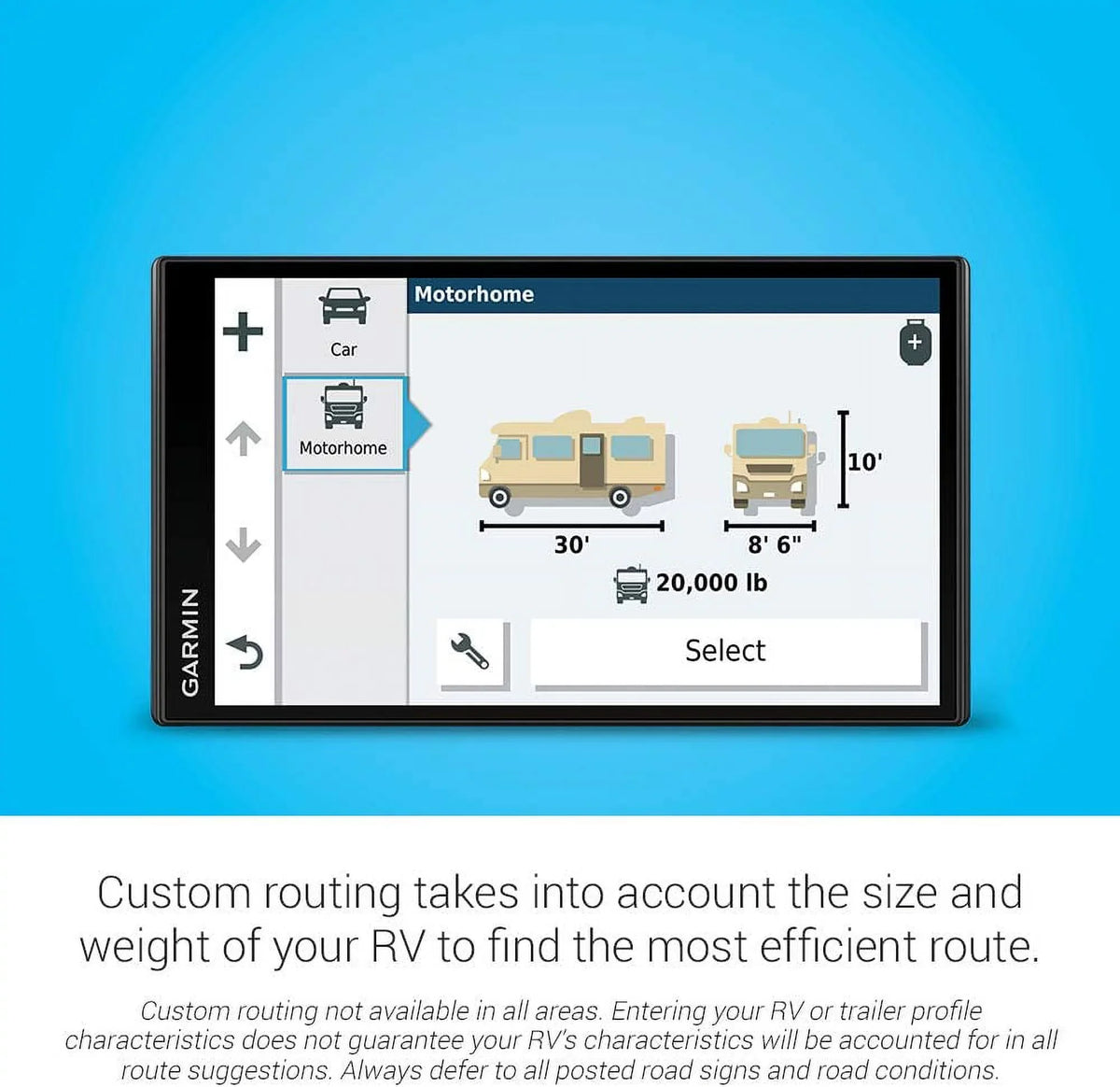 Garmin RV 780 GPSize Traffic Navigator with 8GB MicroSizeD Card, 6Ave Travel Bundle & Cleaning Kit