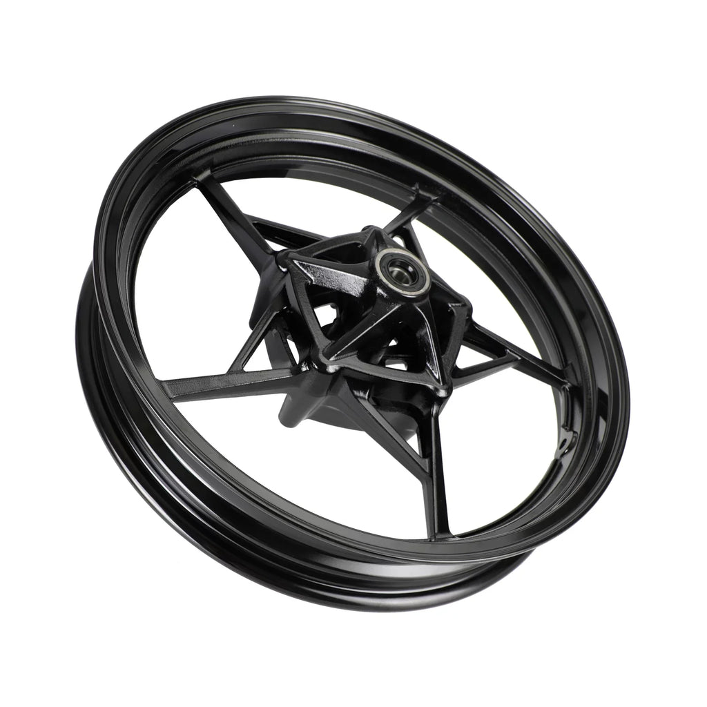 FRONT WHEEL RIM BLACK FOR KAWASizeAKI NINJA 400 EX400 ABSize 2018 2019 2020 2021 2023