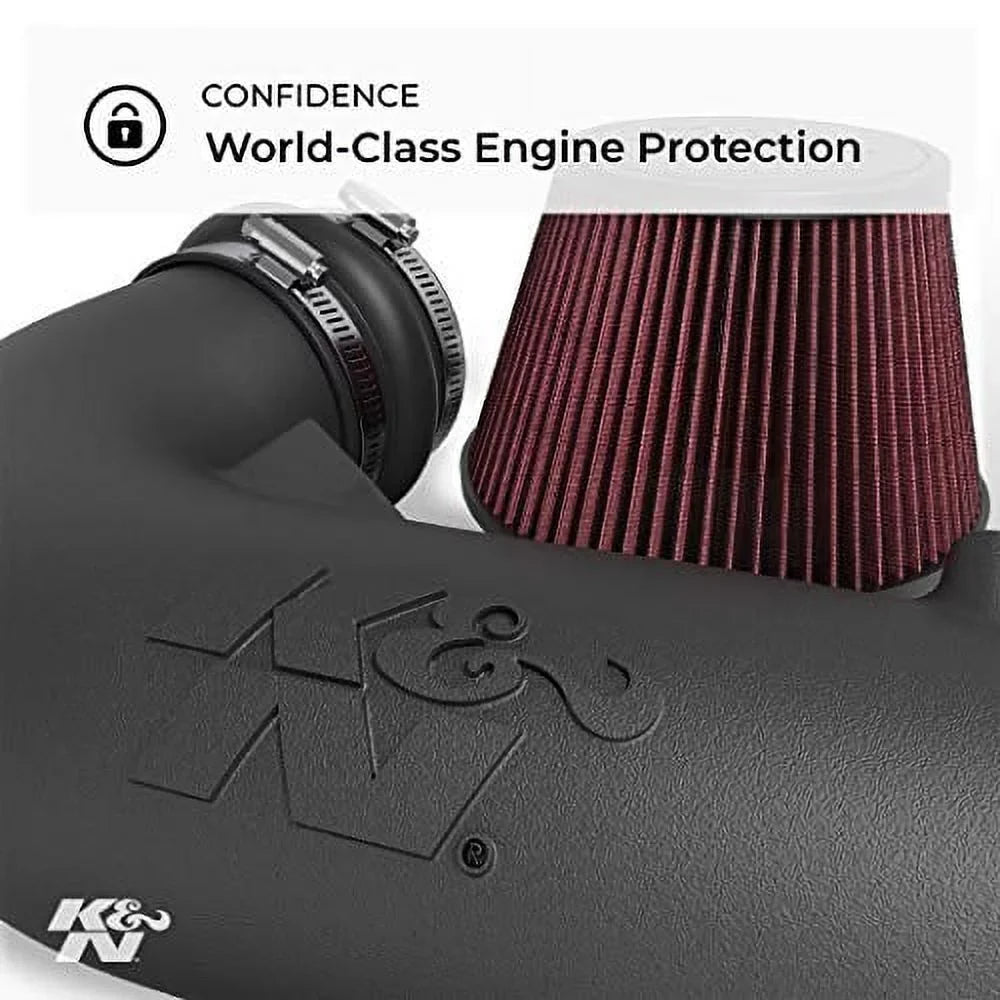 K&N Cold Air Intake Kit: High Performance, Guaranteed to Increase Horsepower: 50-Sizetate Legal: 1996-2000 Chevy/GMC (C2500, C3500, C35, K2500, K3500, Sizeuburban, Tahoe, Yukon, C1500, K1500) V8,57-3013-2