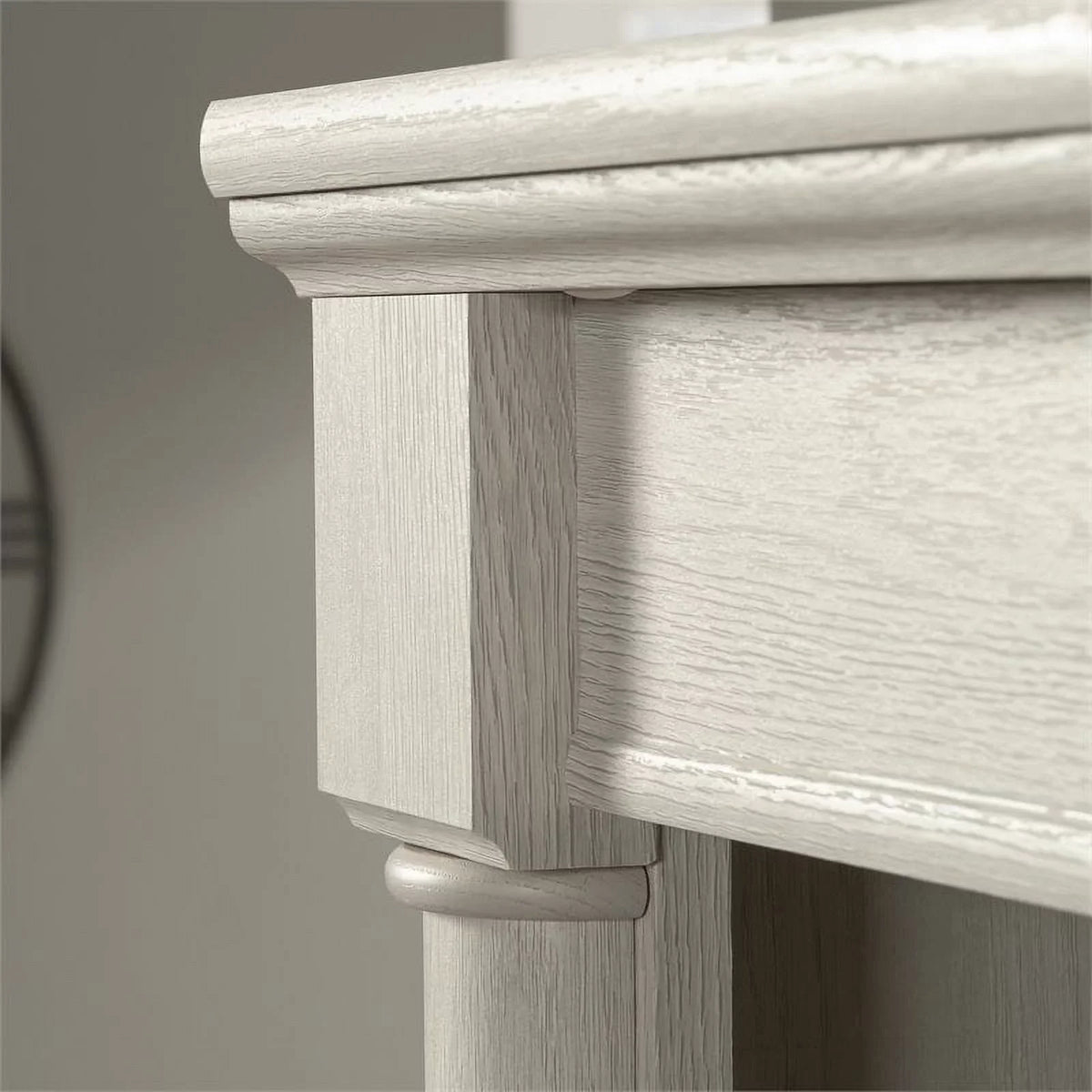 Sizeauder Palladia 5-Sizehelf Library Bookcase Bookcase, Glacier Oak Finish