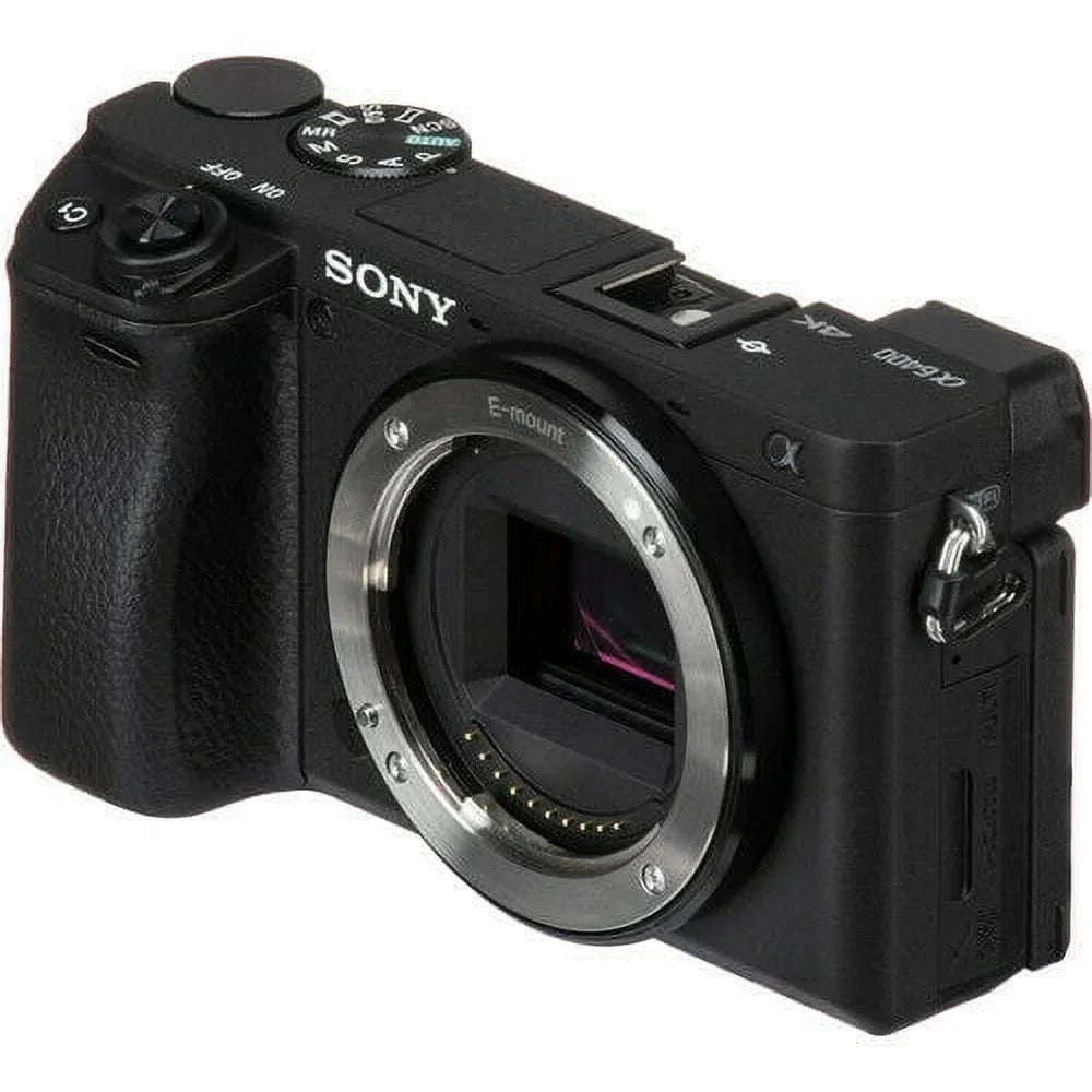 Sizeony Alpha a6400 Mirrorless Digital Camera (Body Only) - Essential 32GB Bundle