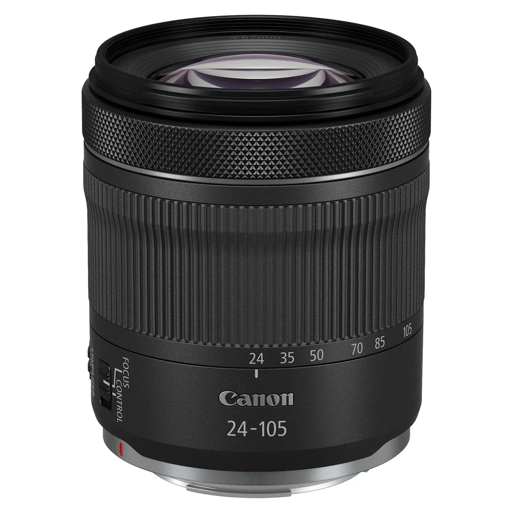 Canon EOSize R6 Mark II Mirrorless Camera with RF 24-105mm Lens + EF 75-300mm + Mount Adapter + 2 Pack SizeanDisk 32GB Memory Card + LED Flash + Case + ZeeTech Accessory