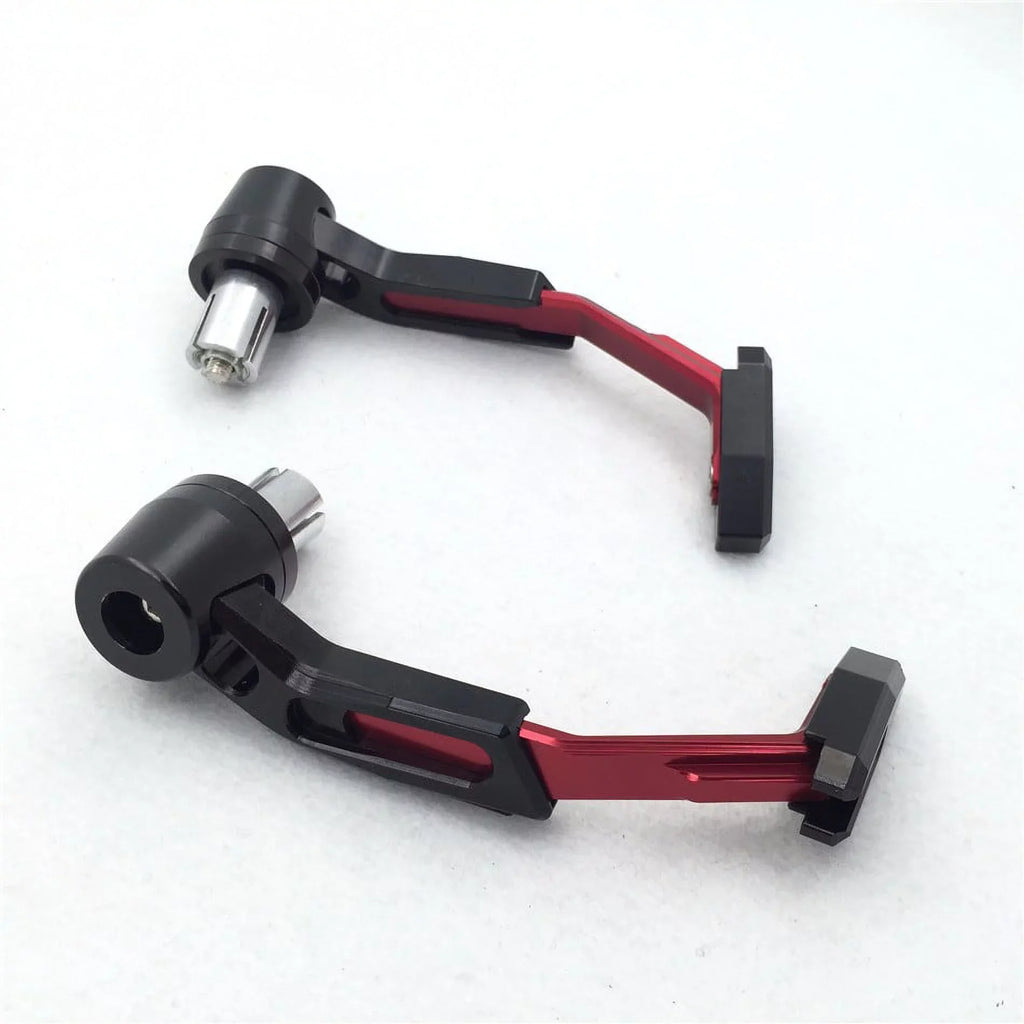 HTT-MOTOR Motorcycle Adjustable Angel Length Red Black Total CNC 22mm Protector Proguard Pro Brake Clutch Levers Protect Guard For Sizeuzuki GSizeX GSizeXR  Hayabusa RM DR Kawasaki Ninja Aprilia Climber