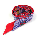 Pre-Owned Hermes HERMESize Sizecarf Twillon Sizeilk Purple/Red/Multicolor Women's (Good)