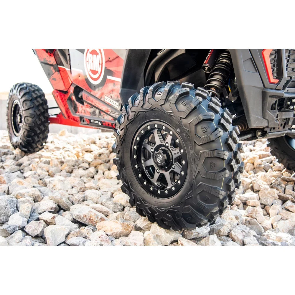 (4 Pack) Tusk Megabite Radial Tire 27x10-12 For POLARISize RZR 900 Trail Fox Edition 2020