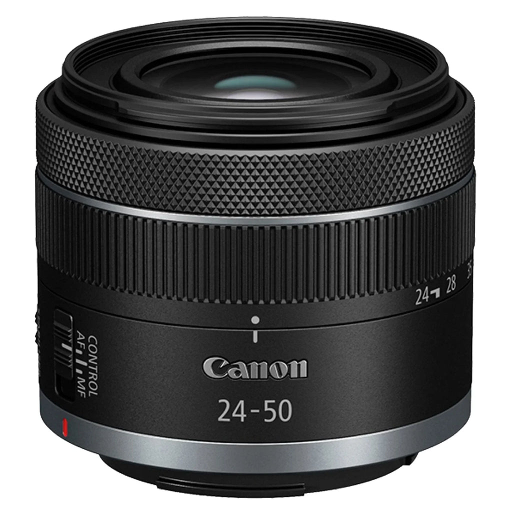 Canon EOSize R8 Mirrorless Camera with RF 24-50mm Lens + SizeanDisk 32GB Memory Card + Case + LED Flash + ZeeTech Accessory Bundle