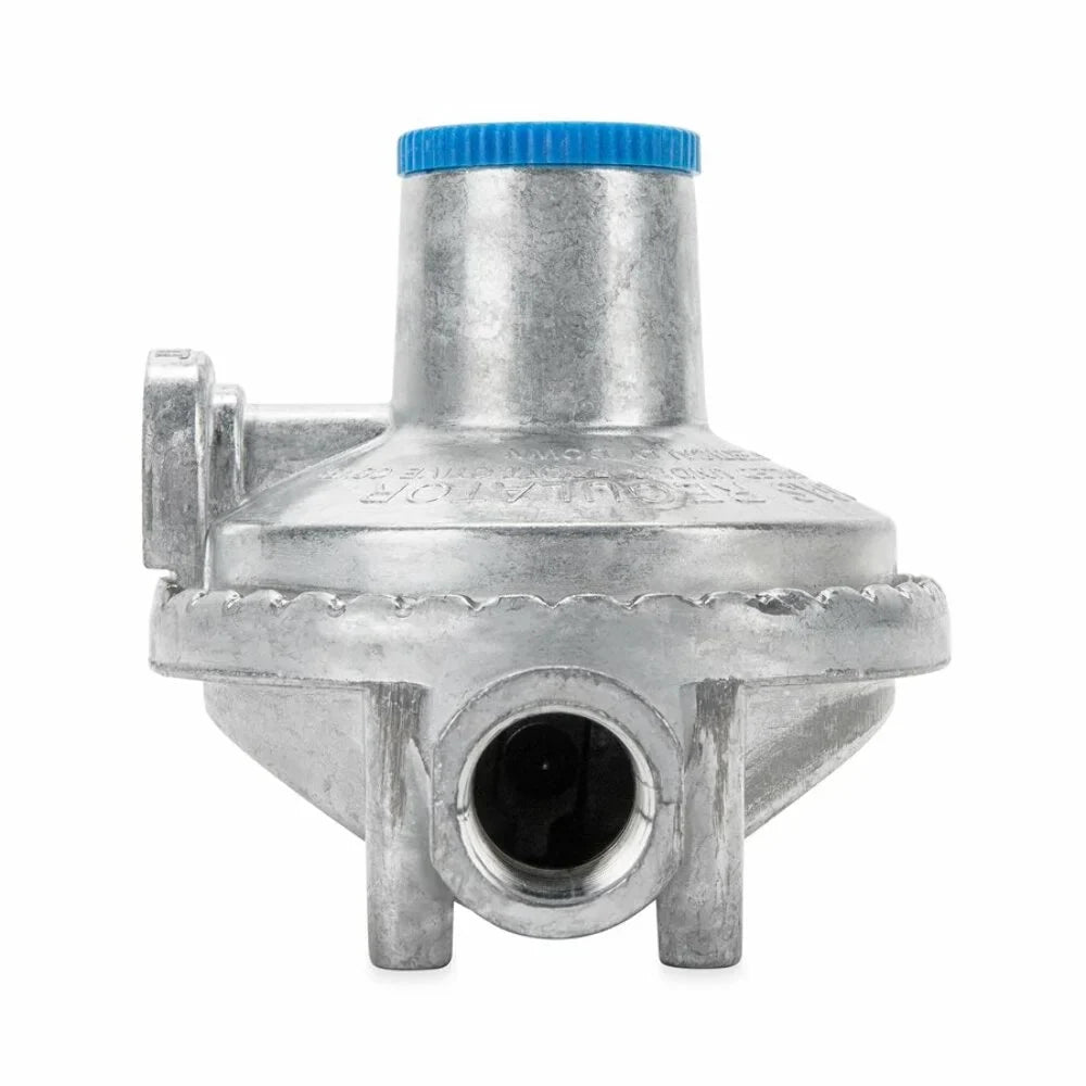 Camco 59323 Horizontal Two Sizetage Propane Regulator - Feature Integral First and Sizeecond Sizetages