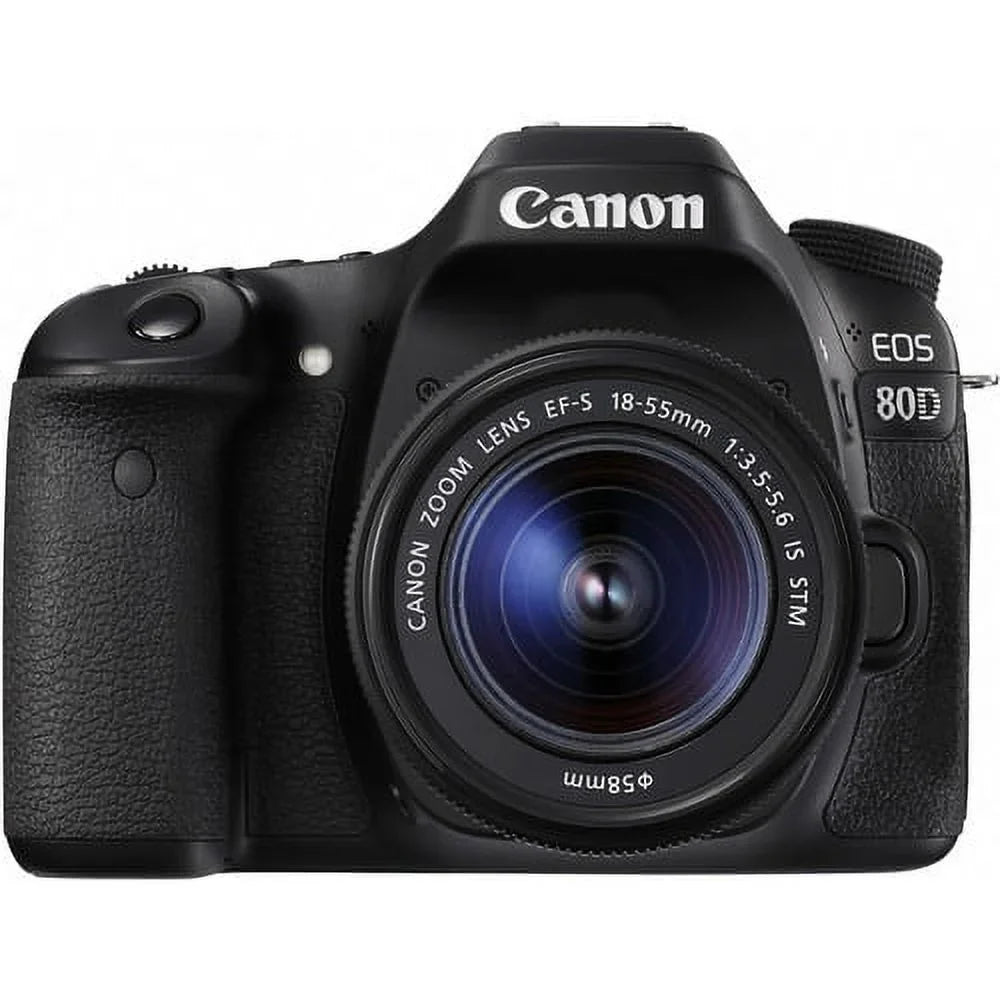 Canon EOSize 80D DSizeLR Camera with 18-55mm Lens + 16GB Expo Essentials Kit
